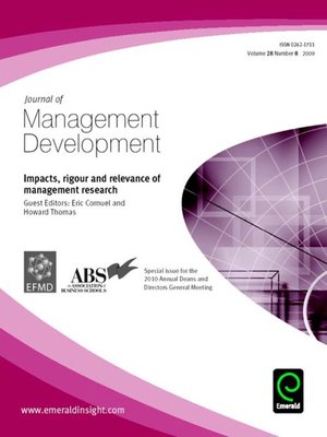 cover image of Journal of Management Development, Volume 28, Issue 8